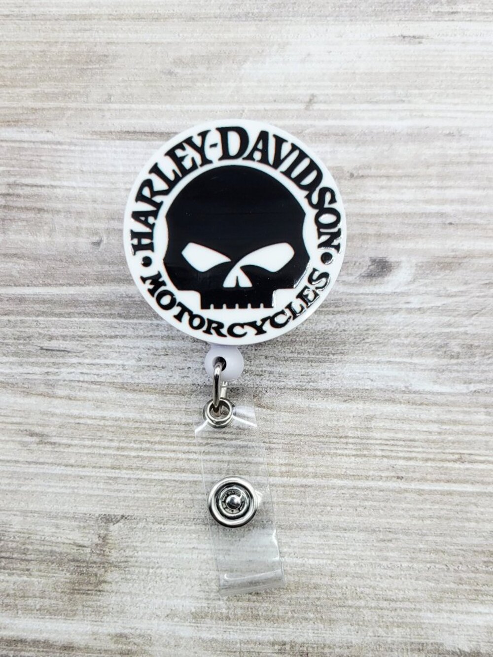 Harley Davidson Badge Reel